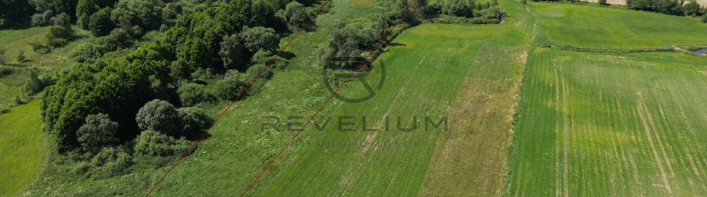 Działka rolna|nad rzeką wierzyca|lipy