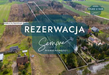 Działka z własnym lasem