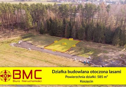 Działka otoczona lasami w koszęcinie ul piaskowa