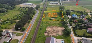 Grunt inwestycyjny 6951 m²  mpzp 2p/u  pobiedzisk