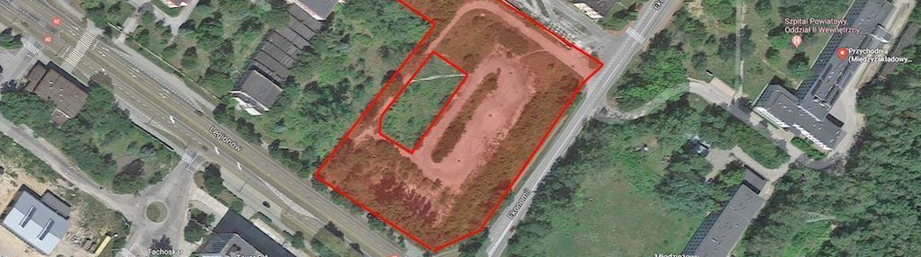 Teren inwestycyjny 9709 m² przy dk42