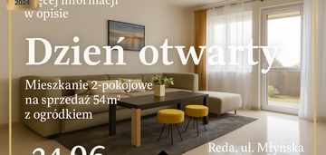 Wyposażone 54 m2 mieszkanie z ogrodem blisko skm!