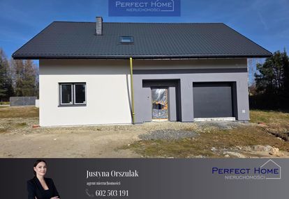 Nowoczesny dom w stanie deweloperskim|120,5 m²|działka 959 m² | kaczyce