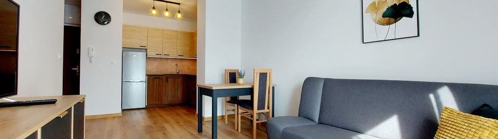 Na wynajem 2-pokojowe mieszkanie w apartamentowcu
