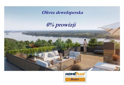 0%, kameralna inwestycja, widok na wisłę