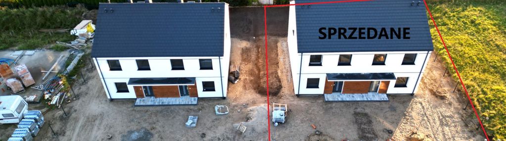 Dom z ogrodem w redzie | po odbiorach