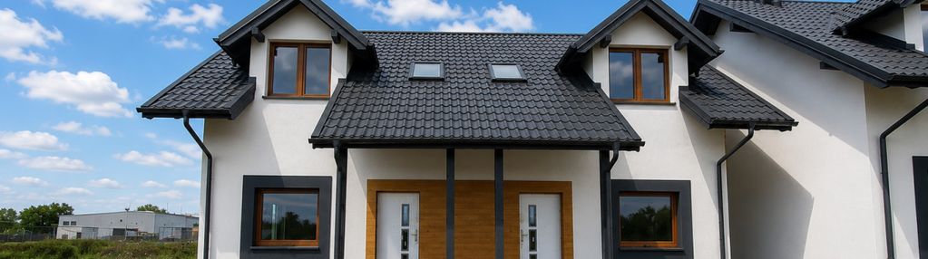 Bliźniak, ogród 85m2, odbiór do  31 sierpnia 26