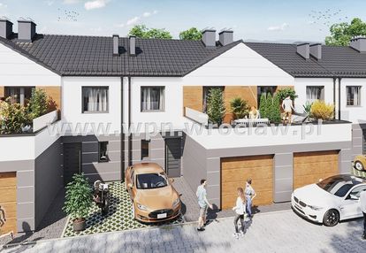 Gotowe domy szeregowe 126m, taras na dachu, garaż