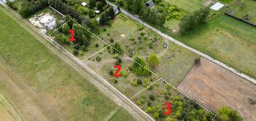 3 działki na sprzedaż  – lasowice