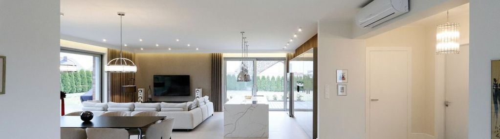 Lusówko- dom- czysta forma- światło