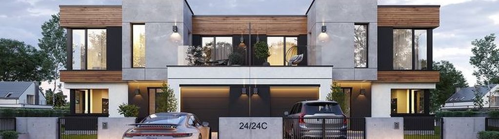 Nowoczesny dom  z garażem 6 pokoi długa szlachecka