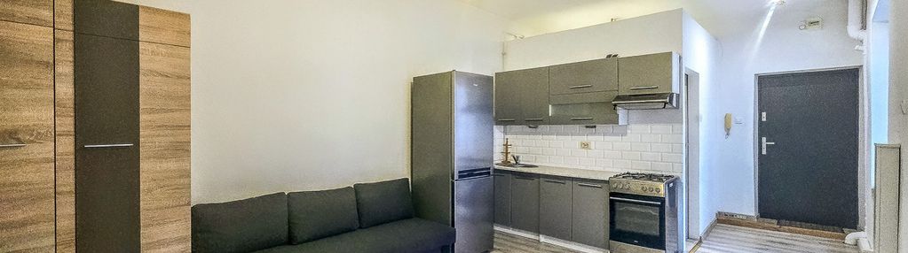 Kawalerka z balkonem przy manufakturze