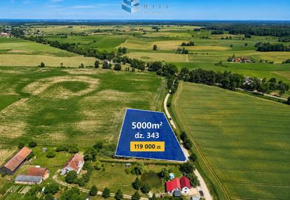 Działka 5000m2, 10 minut od morąga