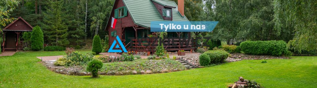 Wyjątkowy domek w otoczeniu lasu, rzeki i jeziora!