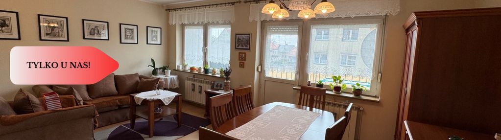 Duże 3 pokojowe z balkonem na i piętrze!