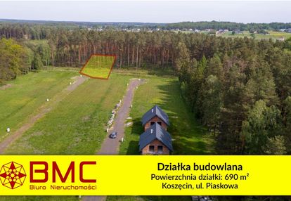 Działka budowlana otoczona lasem koszęcin 690m2