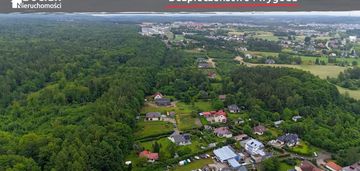 Uzbrojona, płaska działka pod lasem - gdynia !