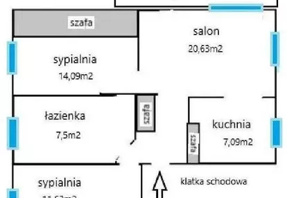 Mieszkanie 3P+AK 68m2 Czuby, Poręba, Agatowa 11