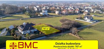Działka budowlana woźniki 787m2