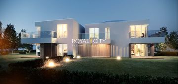 Luksusowe domy z dużym ogrodem - zacisze wilanów