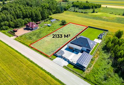 Działka 2133 m² wola rakowa, asfalt, media, cicha
