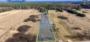 Uzbrojona i ogrodzona działka bud. gm. koziegłowy.