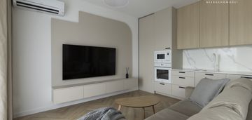 Gdańsk śródmieście, nowe 3 pokoje z loggią