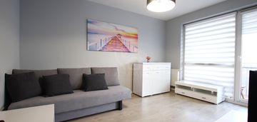 Duża kawalerka z balkonem.