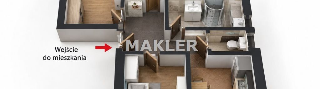 3 pokoje | 53 m² | balkon | klimatyzacja | wyżyny