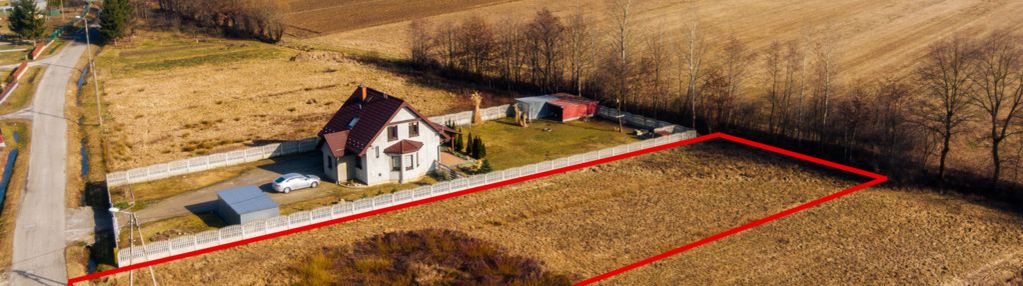 Działka budowlana w gorzycach, gmina żabno!