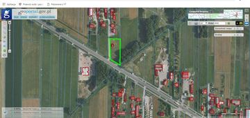 Działka 2400m2 w zbuczynie bezpośrednio przy dk2