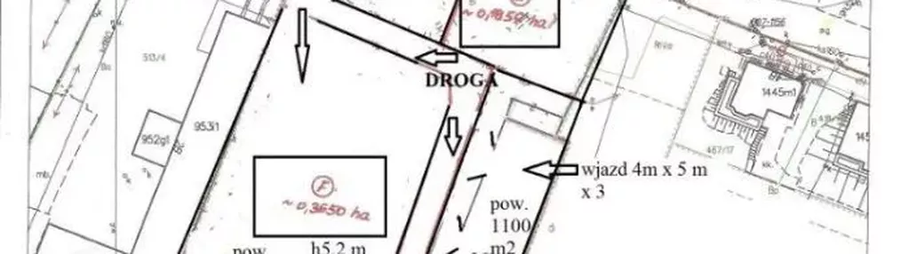 Działka na sprzedaż 6100m2