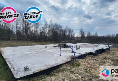 Działki z fundamentami pod budynek jednorodzinny