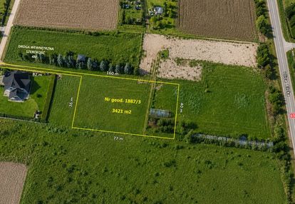 * działka dobrzyniewo duże* powierzchnia 3421 m2 *