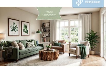 Apartament z 2 balkonami| tylko w grudniu!