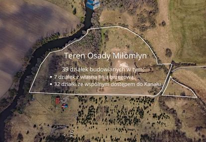 Własna linia brzegowa kanału elbląskiego