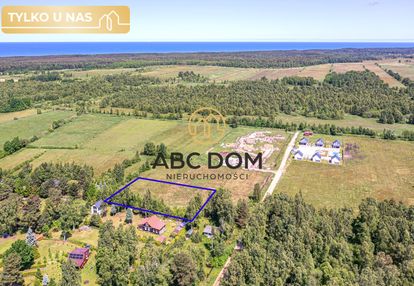 Duża działka nad morzem- 3419m2/ wierzchucino