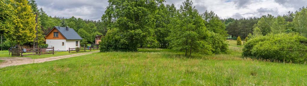 Letniskowo budowlana | 1km jezioro | prostokątna