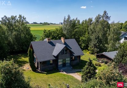 Klimatyczny dom z bala / duża działka 3050m2