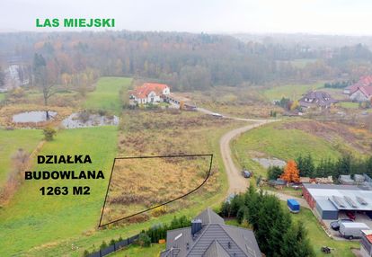 Działka nieopodal lasu miejskiego - ul. dworska