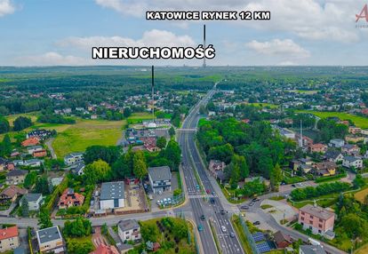 Działka usługowa na sprzedaż mikołów ul katowicka