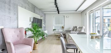 Najem, apartament 94 m2, river park, bielniki