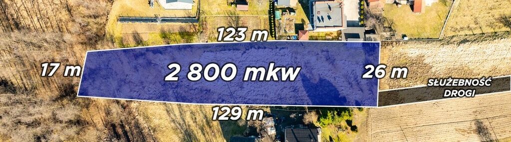 Działka budowlana regulice gmina alwernia