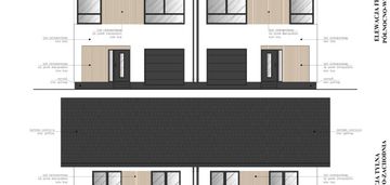 Bliźniak w sąsiedztwie lasu