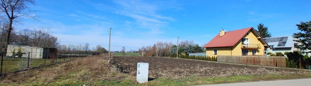 Uzbrojona działka pod budowę domu