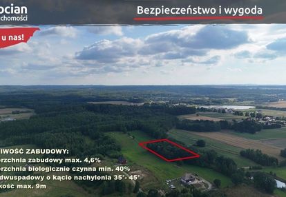 Duża działka pod rezydencję blisko lasu! łapino!