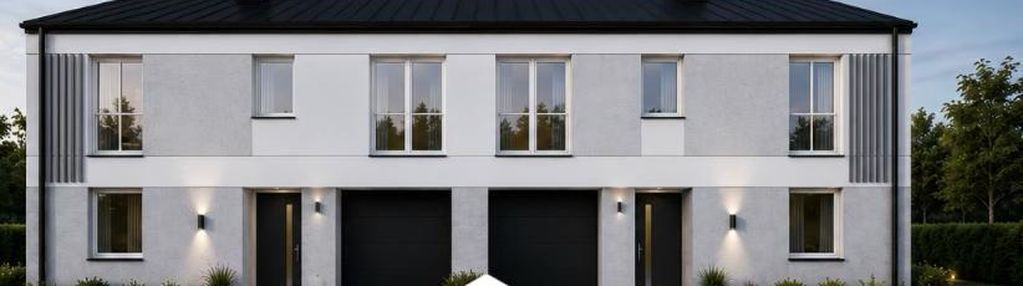 Nowy bliźniak w zielonej okolicy 1 km od mińska