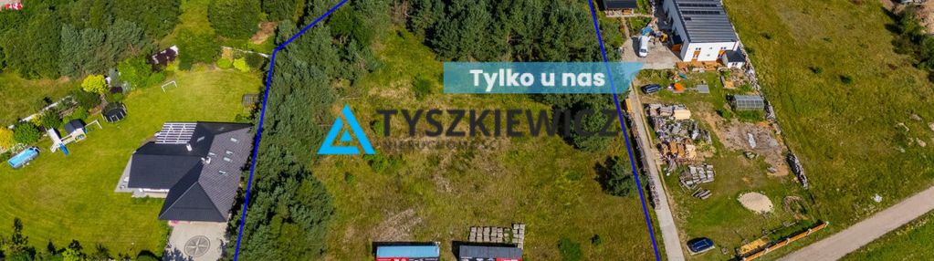 Działka obok lasu w dolinie słupi 7000m2