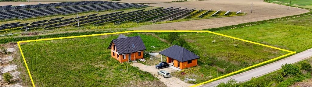 Dom wolnostojący | działka 72ar | garaż+pom.gosp.