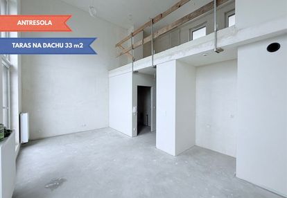 Apartament 2-poziomowy z tarasem na dachu!